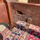 Pair of oak beds style Louis XV /Louis XVI