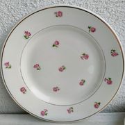 Lot 6 assiettes dessert porcelaine Moulin des Loups