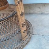 Emmanuelle rattan stool