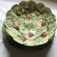 Ensemble saladier fraise barbotine