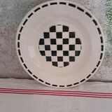 Plat creux Édouard Charbonnier Faïenceries de Salins les bains