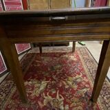 Solid wood farmhouse table of 127 cm