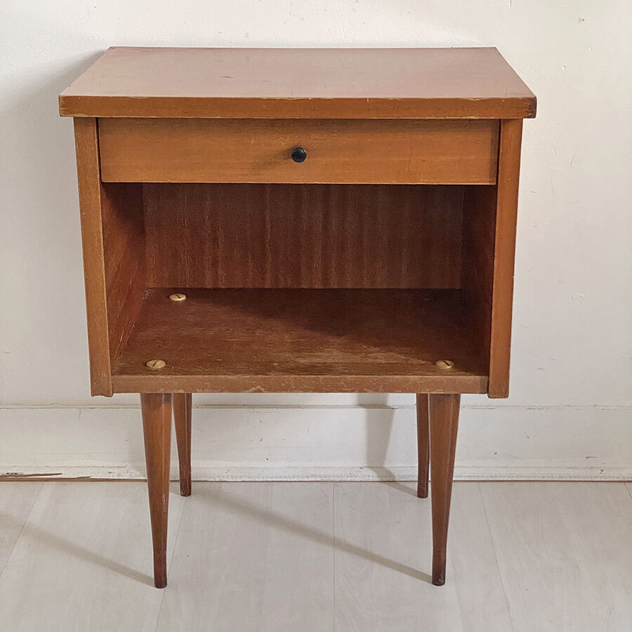 60's bedside table