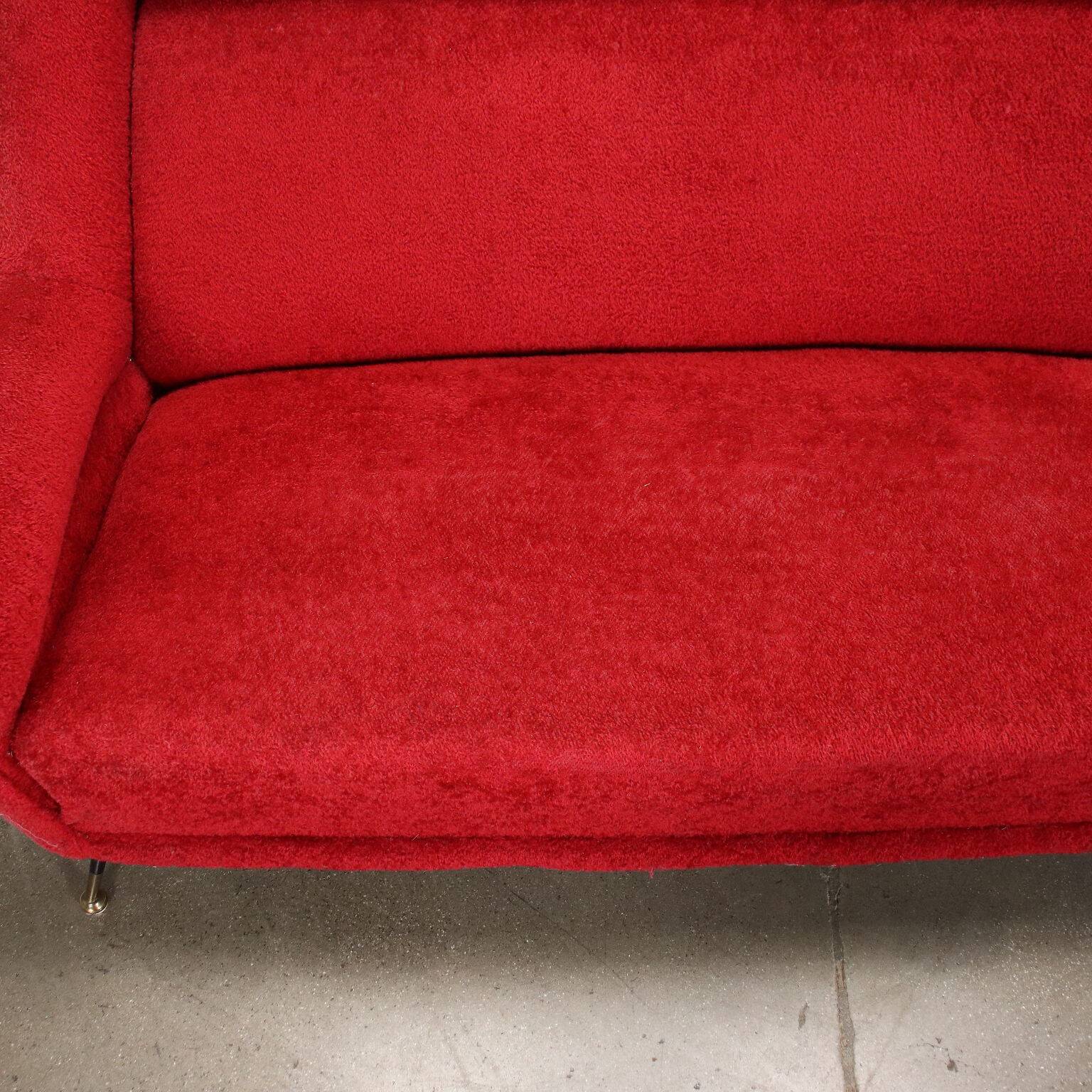 Three-seater sofa from the 1950s-60s