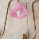 Pair of swan collar wall light