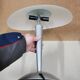 Lampe de bureau Champignon UNILUX vintage Design 90's . interrupteur Tactile