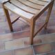 Tabouret bois clair miel