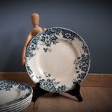 6 Marie Louise flat plates