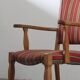 Vintage Danish Brutalist Oak Armchair in the style of Henning Kjærnulf, 1960s