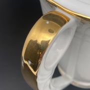 Service à thé/café porcelaine de Limoges blanche et dorure – MPM0724SV1