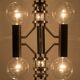 Vintage Brutalistic Hanging Lamp