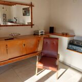 fauteuil bas, style scandinave