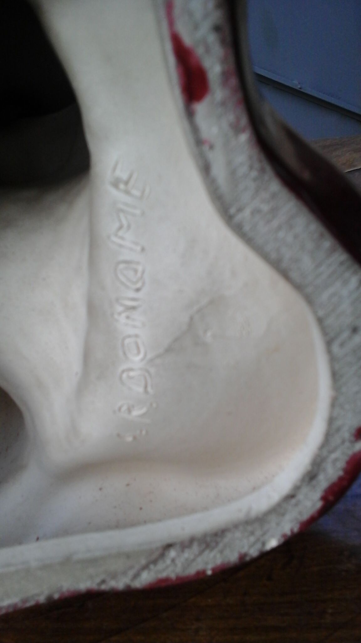 Sirène lamp signed S.R Bonome