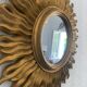 Vintage 1960s sun gold witch mirror - 47 cm