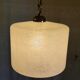 Vintage brass and glass pendant - 1960s