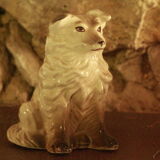 Statue chien en céramique