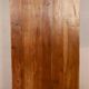 Burmese teak showcase with original beige & blue patina