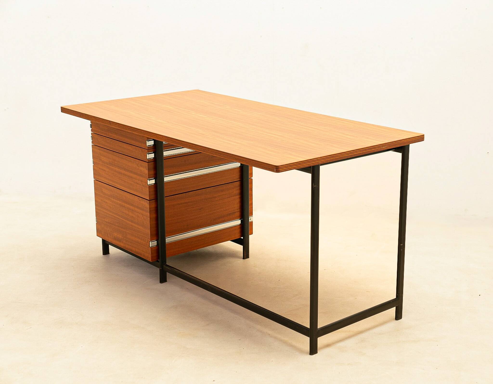 Desk by Jules Wabbes, Belgium 1960'