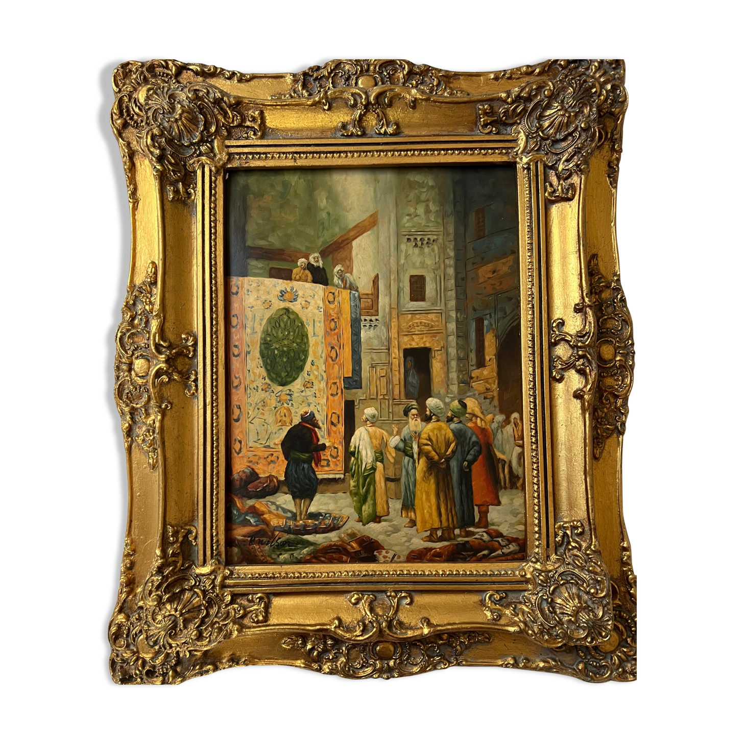 Tableau Orientaliste R Wilson