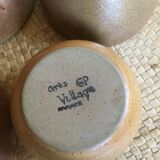 Lot of 5 sandstone bowls