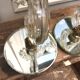 Wall lamps in Murano glass and mirrors1950