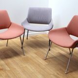 Set of 3 Monk armchairs, Prostoria