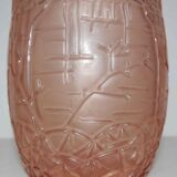 Orange art deco vase 30s