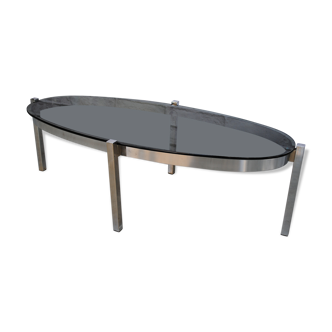 Vintage oval coffee table