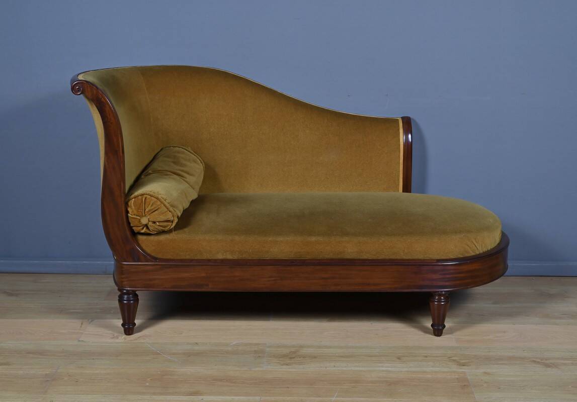 Mahogany Méridienne, Restoration period – Early 19th century