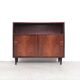 Small Danish design wardrobe with 2 sliding doors, 1960s