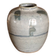Vase en grés vernissé signé,