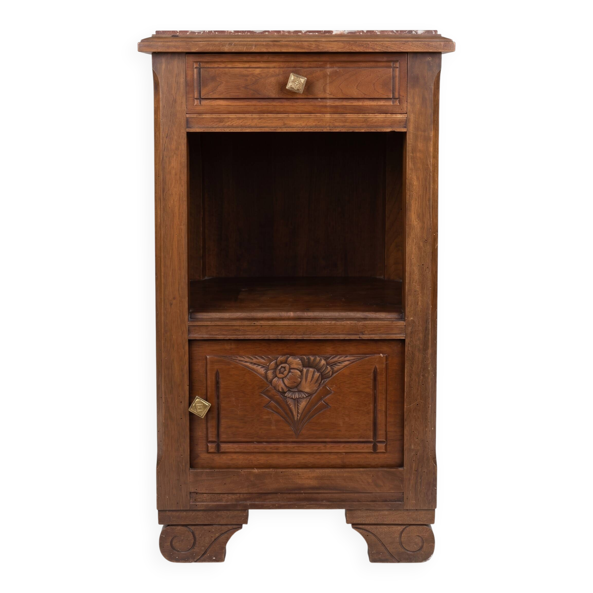 Antique bedside table