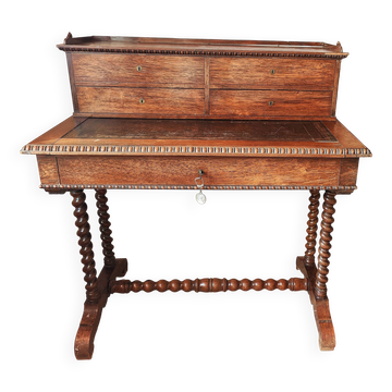 Bureau ancien style louis philippe en bois