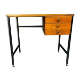 Modernist teak veneer desk