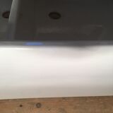 Enamelled stoneware double sink 40
