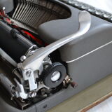 Japy portable metal anthracite 1960 portable writing machine