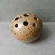 Flower vase, flower spike in pyrite sandstone