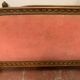 Louis XVI style bed in patinated hornbeam, 20th century.