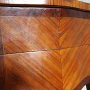 Nightstand with writing desk in Louis XV style.