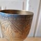 Lot De 4 Calisse Verre En Laiton