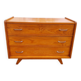 Compass feet chest of drawers