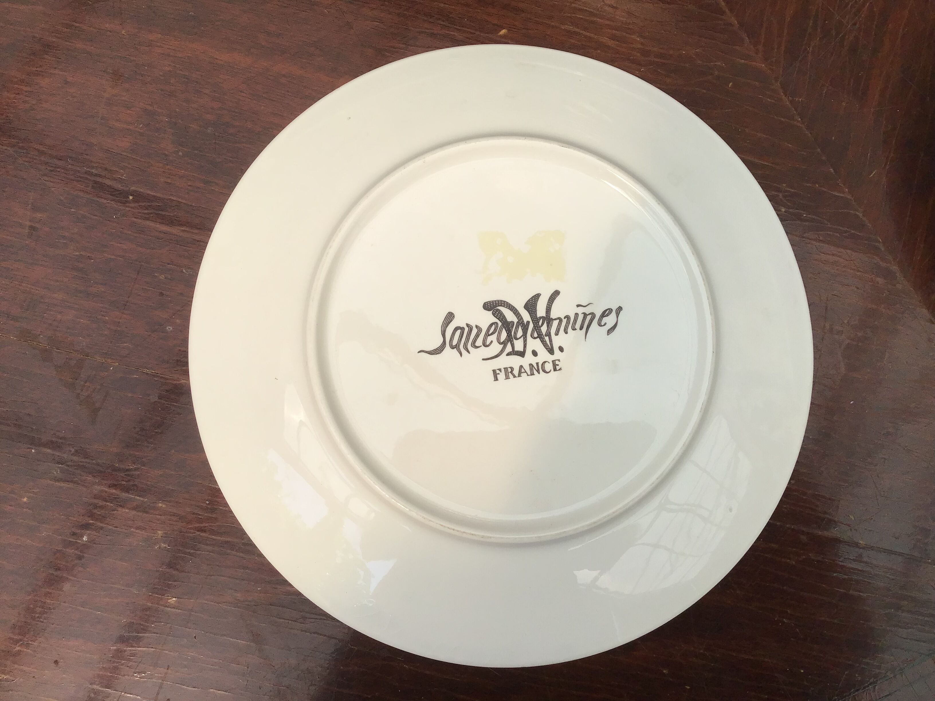 4 Talking plates illustrated by Benjamin Rabier