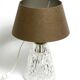 Heavy large Mid Century Modern glass table lamp by Rupert Nikoll Vienna | h