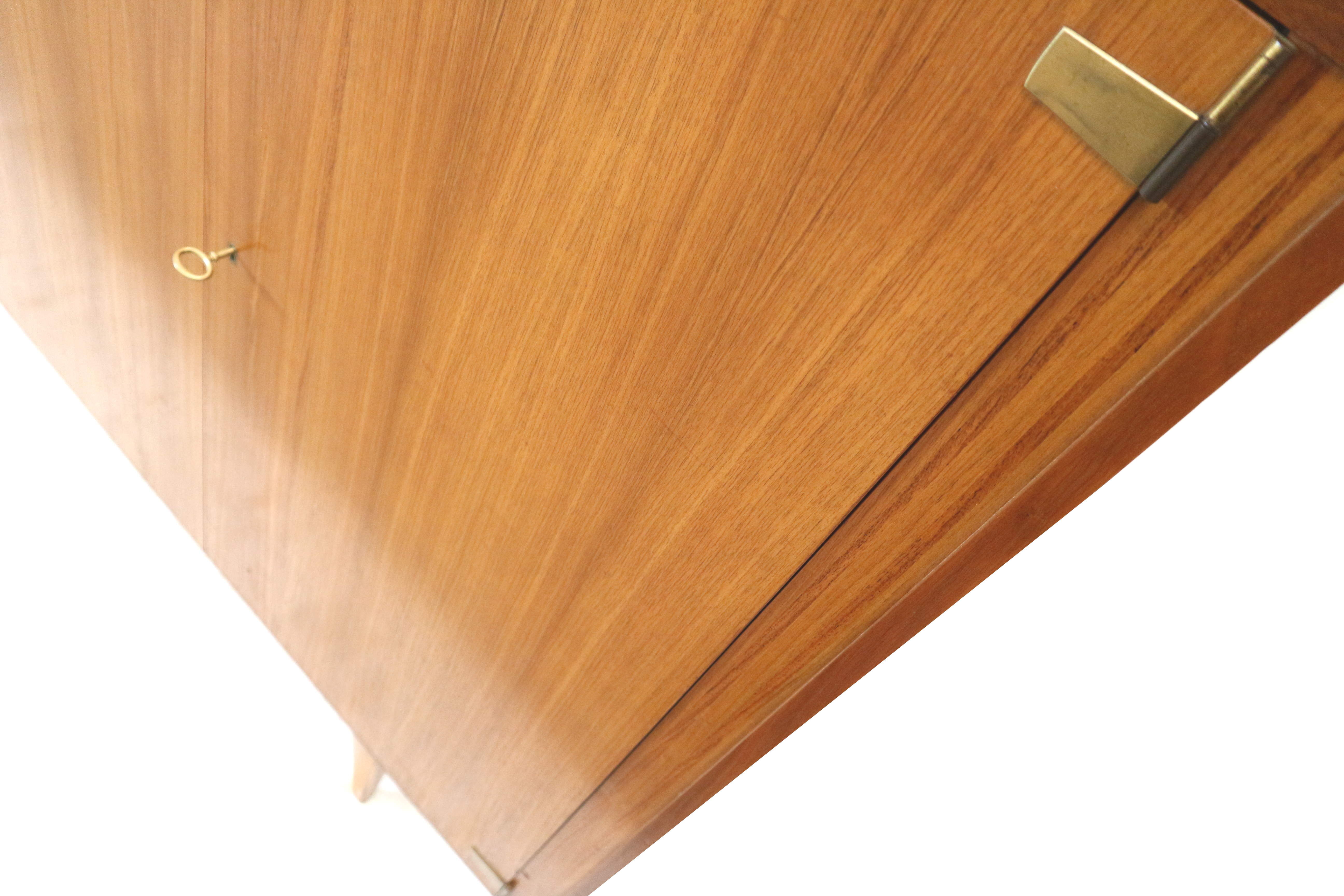 Large vintage rosewood sideboard / highboard made in the 60s