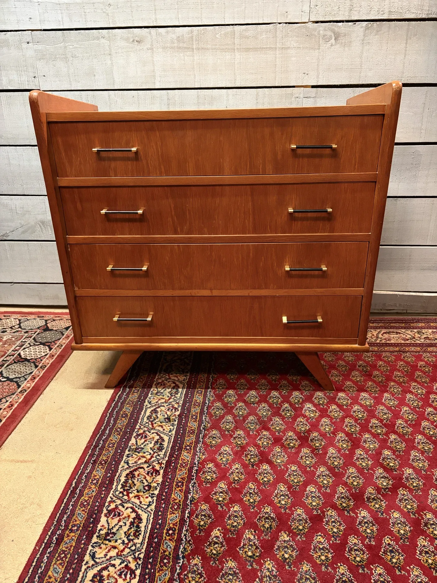 Commode vintage pieds compas Ep 60/70