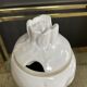 Old covered pot in porcelain Germany