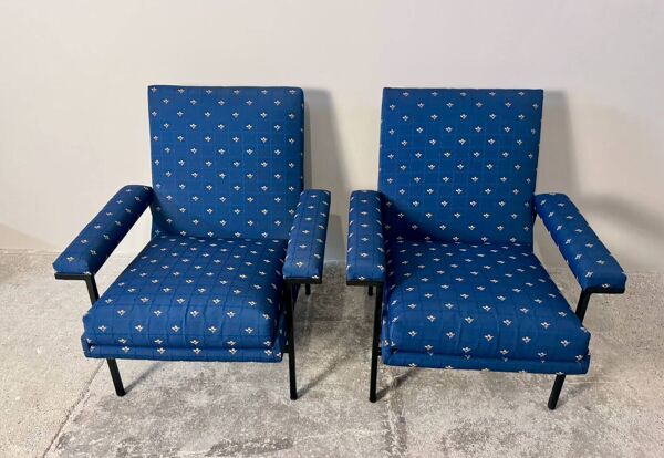 Fauteuils Guariche ARP Guariche Motte Mortier 1955