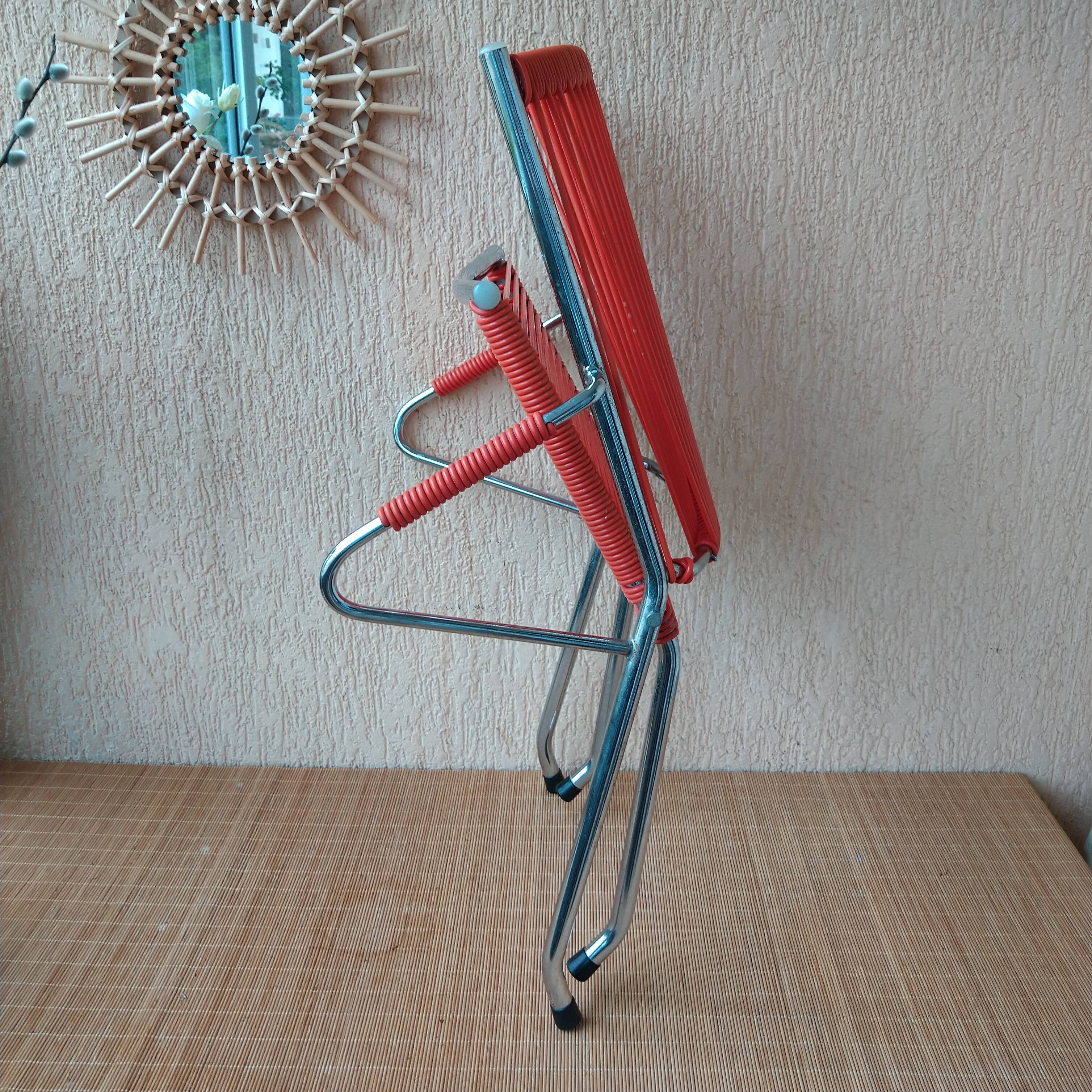 Fauteuil enfant scoubidou
