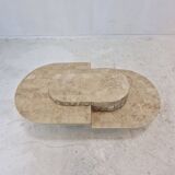 Mactan or Fossil Stone Coffee Table by Magnussen Ponte, 1980s
