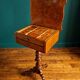 Work table / Chest of drawers with a system in thuya burl and veneer
